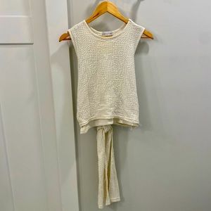 Drifter XS cropped sleeveless blouse